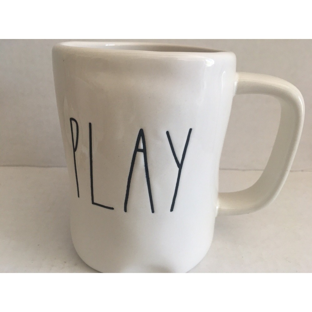 Vintage Rae Dunn Spring "PLAY" Mug